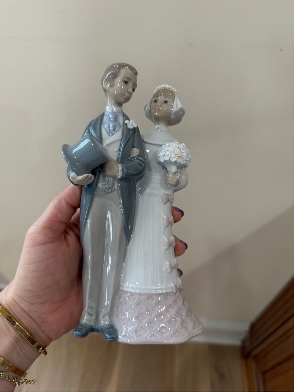 Lladro bride and groom
